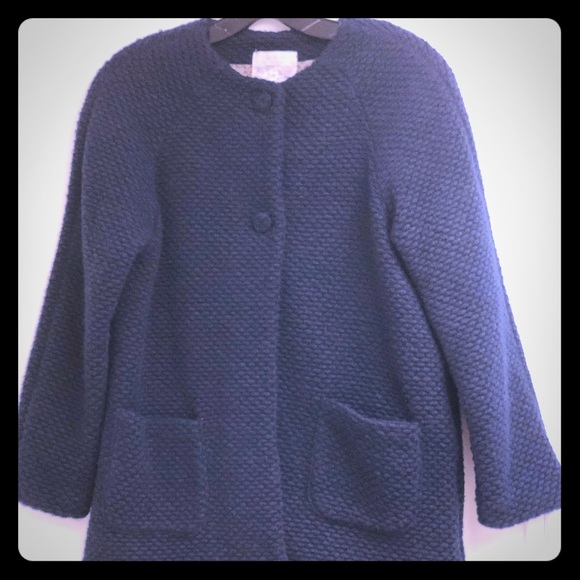 Zara girls navy jacket - Picture 2 of 8